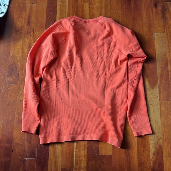 Mountain hardware womens orange long sleeve medium top - Picture 6 of 6